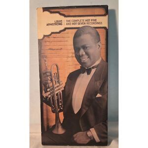 Louis Armstrong Complete Hot Five & Hot Seven Recordings 4 CD Box Set Jazz